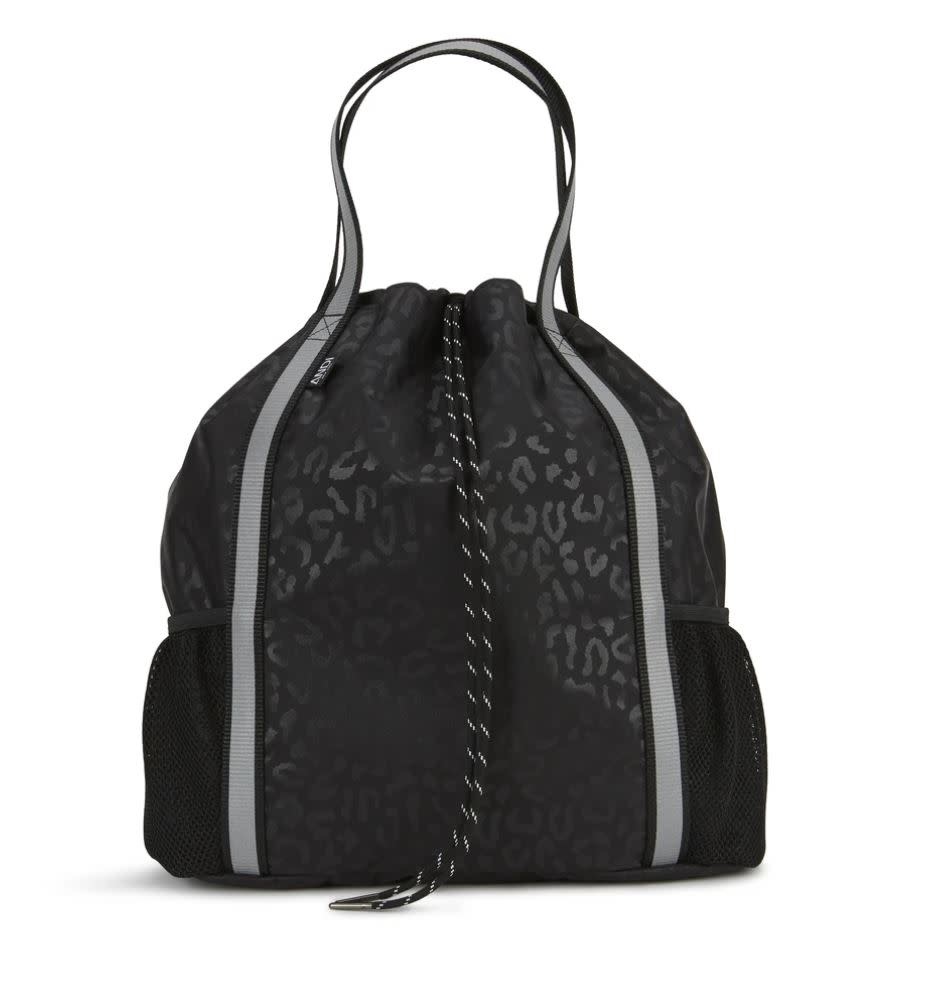 black leopard backpack