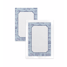 Katie Kime New Orleans Toile Notepad- Blue Navy