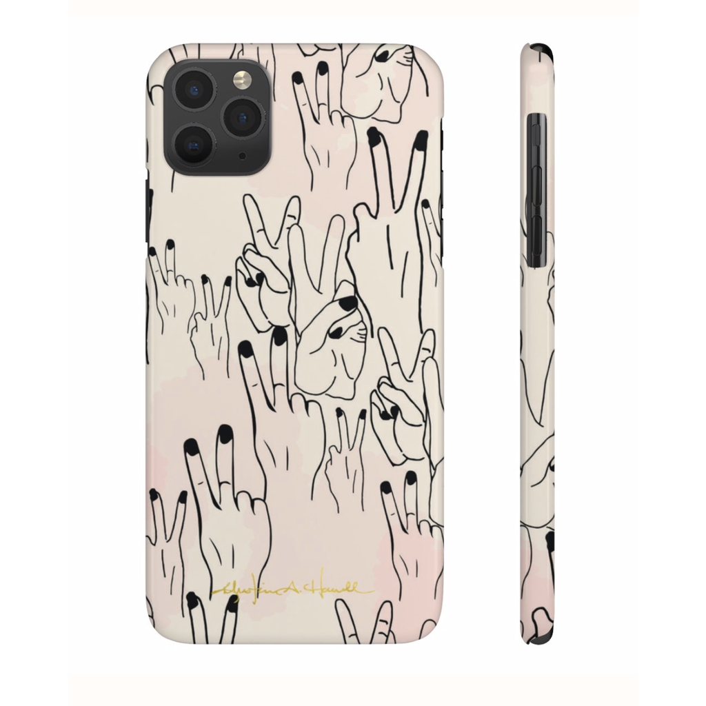 Khristian A. Howell Deuces Sleek and Chic iPhone 11 Case