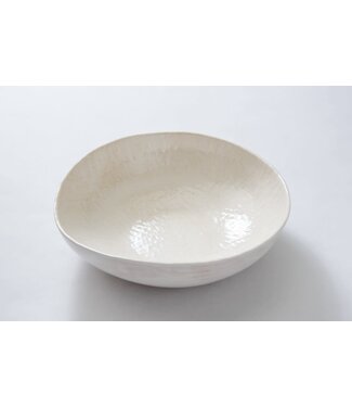 Relish Weave Serving Bowl Cream