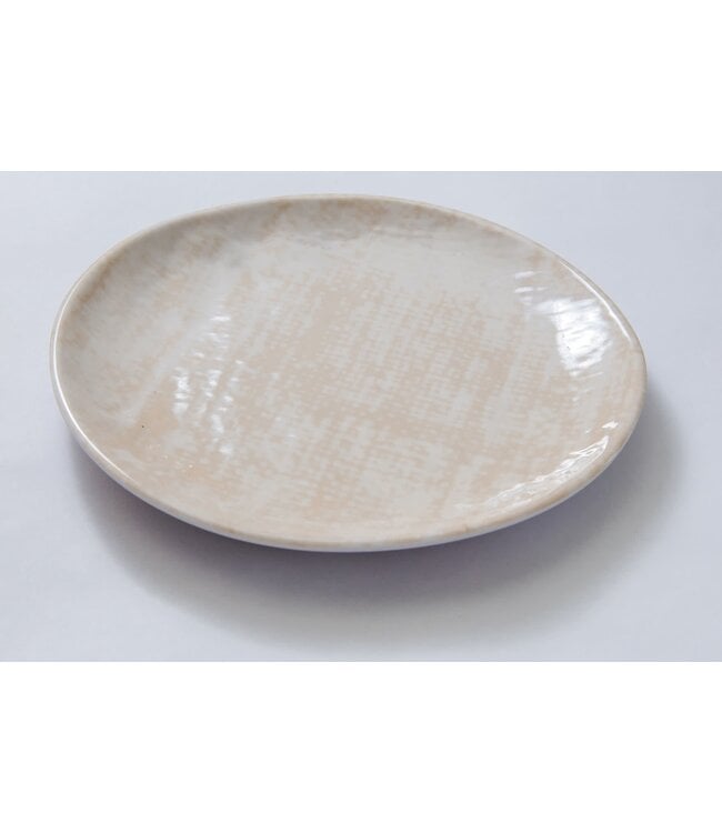 Weave Wheat Serving Oval