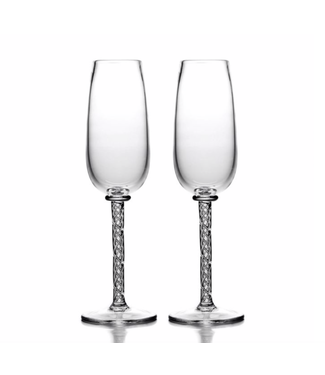 Swarovski Crystalline Toasting Flutes, Set of 2