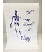 Eat Drink and Be Scary Tea Towel