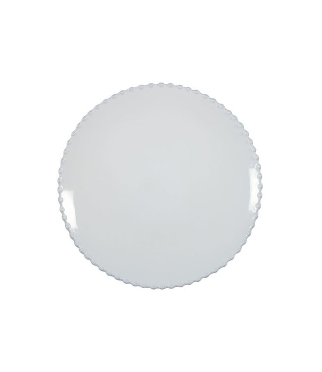 Dinner Plate Pearl White