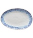 Large Oval Platter Brisa Ria Blue