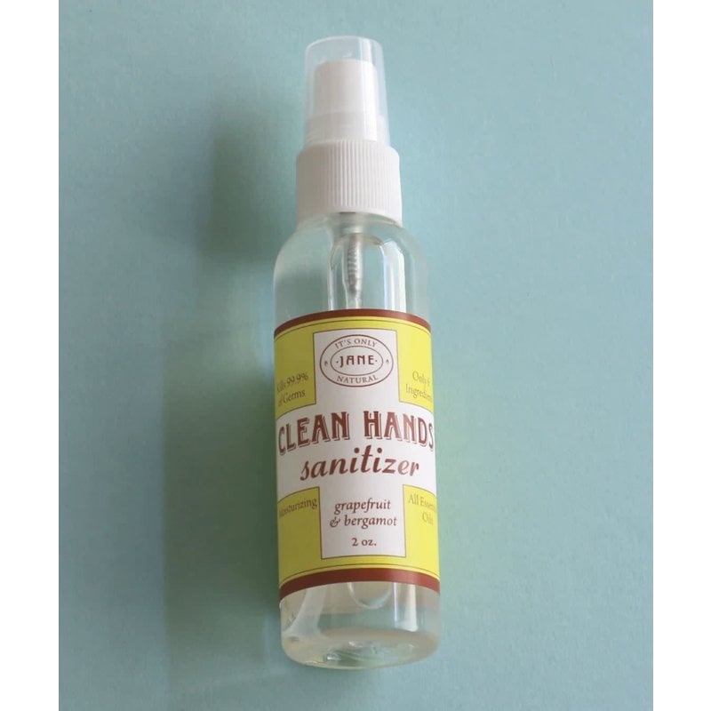 Jane Inc. Clean Hands Sanitizer Spray -Grapefruit & Bergamot