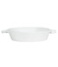 Lastra White Handled Round Baker