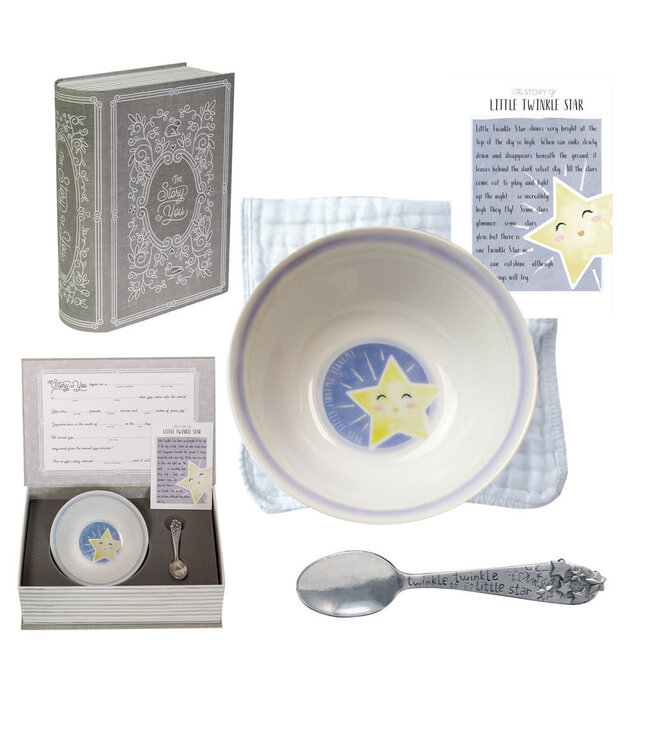Bowl and Spoon Set Star
