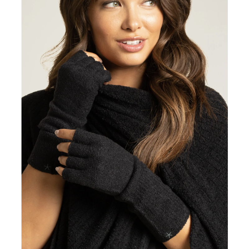 Barefoot Dreams Cozy Chic Fingerless Gloves