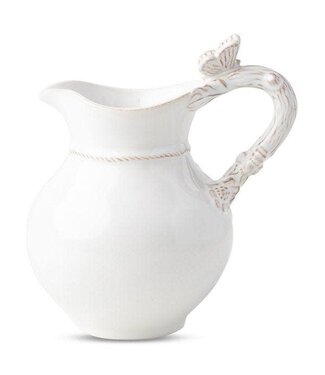 Juliska Marguerite Pitcher/Creamer Whitewash