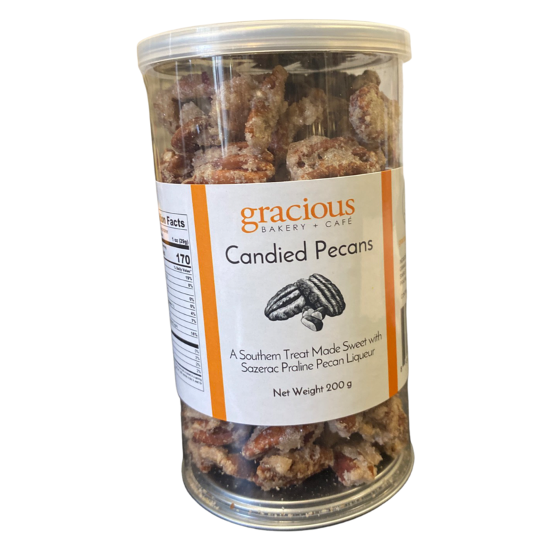 Gracious Bakery Candied Pecans Large Fancy