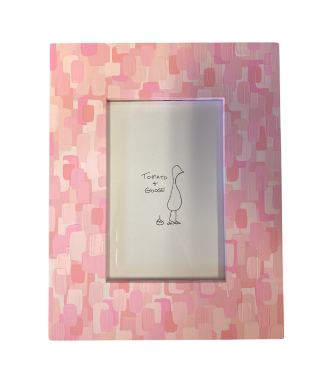 Baby Pink Mosaic Frame