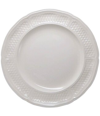 Gien Dinner Plate Pont Aux Choux White
