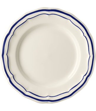 Gien Canape Plate Filet Cobalt