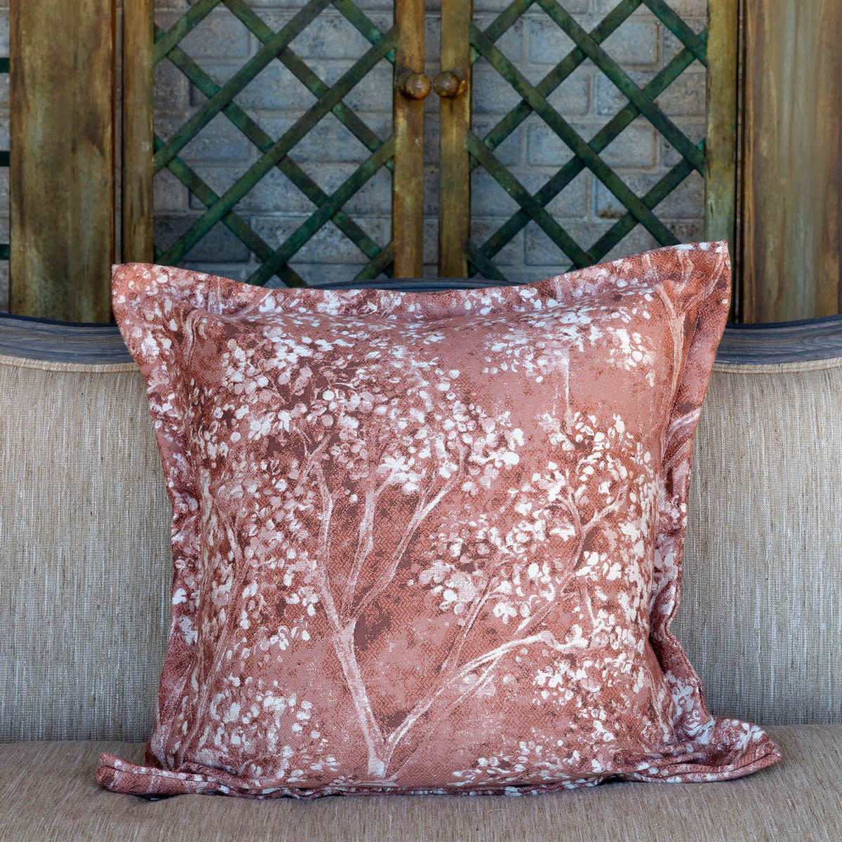 hydrangea pillow