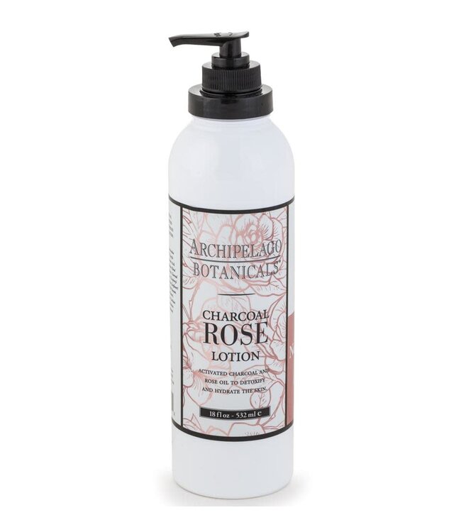 Archipelago Charcoal Rose 18 oz. Body Lotion