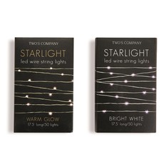 Two's Company Starlight LED Wire String Lights-Bright White (Sold Separately)