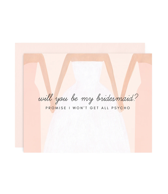 Be My Bridesmaid Card