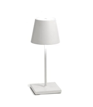 Zafferano America Poldina Pro Mini Table Lamp White