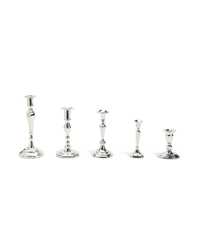 Silver Soiree Candle Stick Holders