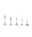 Silver Soiree Candle Stick Holders