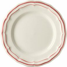 Gien Canape Plate Filet Coral