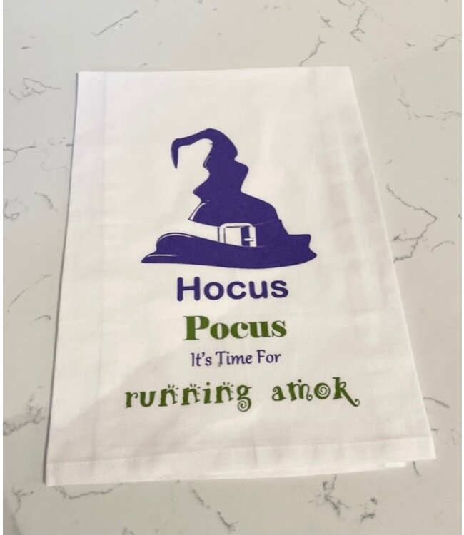 Hocus Pocus Amok Tea Towel