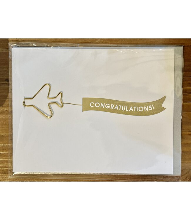 Banner: Congratulations - Paperclip Card