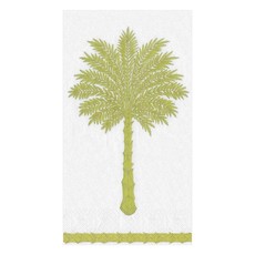 Caspari Grand Palms Guest Towel