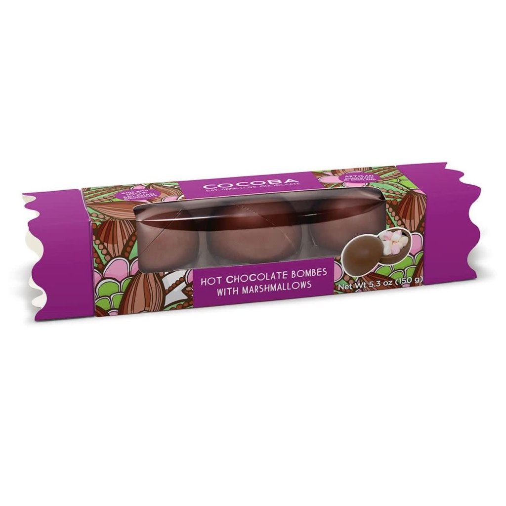 Two's Company Classic Set of 3 Hot Chocolate Coco Bomb in Gift Box