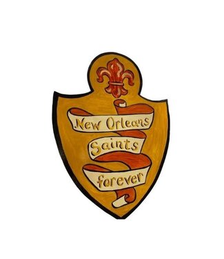 Cynthia Kolls Saints Shield (Sold Separately)