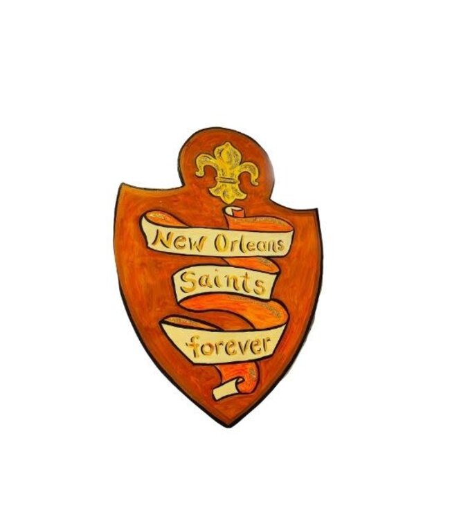 Saints Shield (Sold Separately)