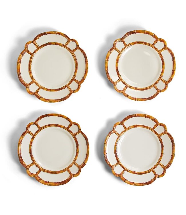 Bamboo Touch Dinner Plates Set of 4