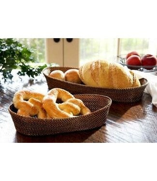 Calaisio Oval Bread Basket Large 12 x 9.25 x 3
