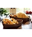 Oval Bread Basket Large 12 x 9.25 x 3