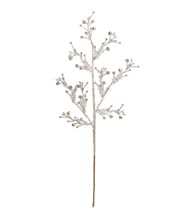 Silver Beaded Pick