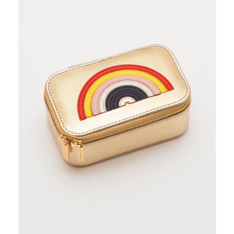 Estella Bartlett Gold Rainbow Mini Jewelry Box