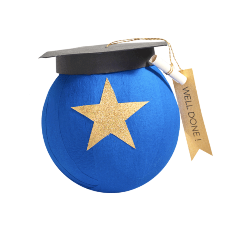 TOPS Malibu Graduation Cap Surprize Ball 4"