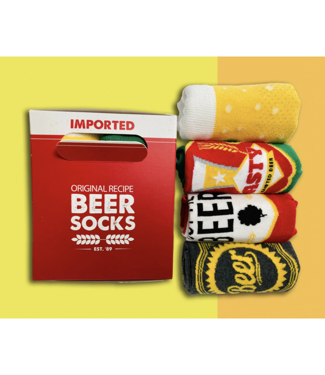 Boxt Socks Beer Socks- Four Pairs