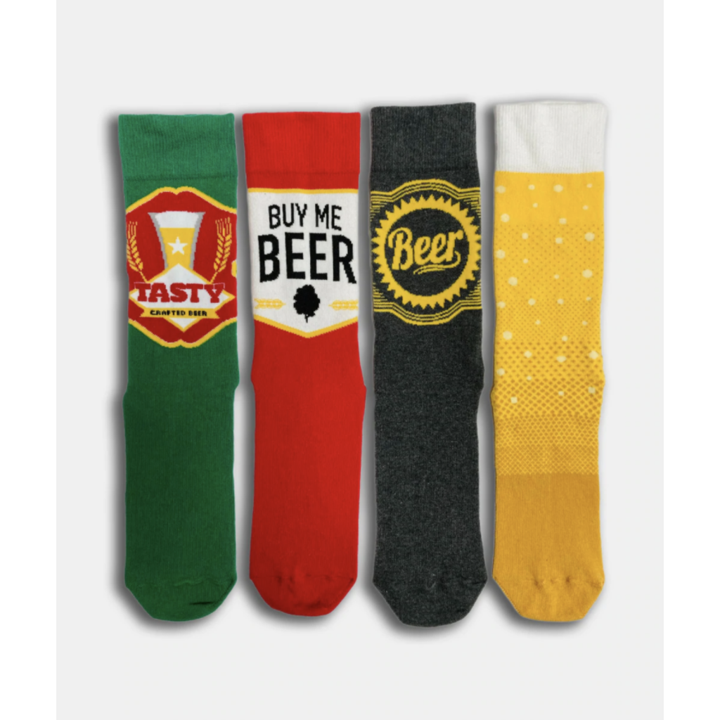 Boxt Socks Beer Socks- Four Pairs