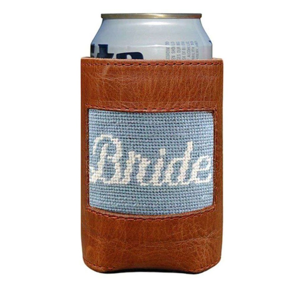 Smathers and Branson Bride Needlepoint Can Cooler