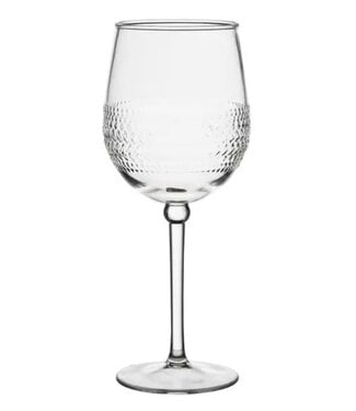 Juliska Acrylic Wine Glass Le Panier Clear