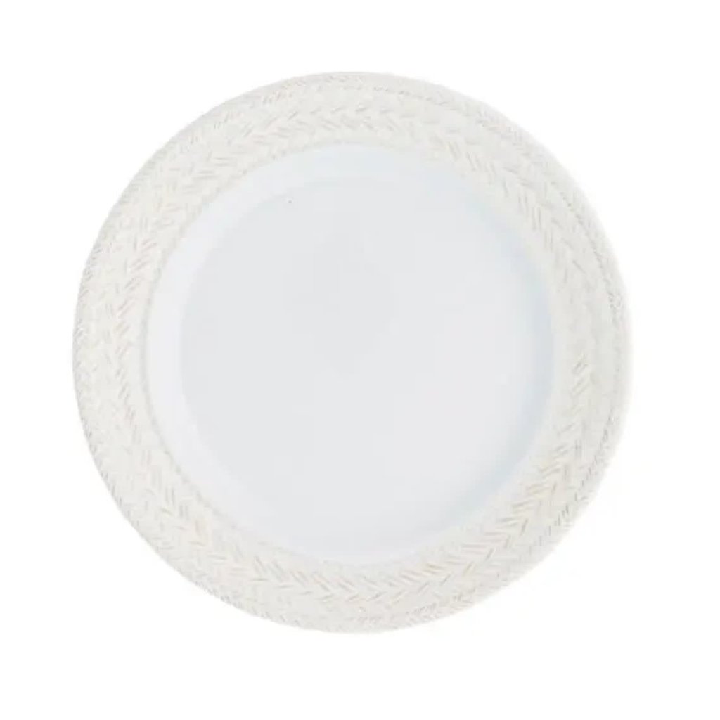 Juliska Melamine Dinner Plate Le Panier Whitewash