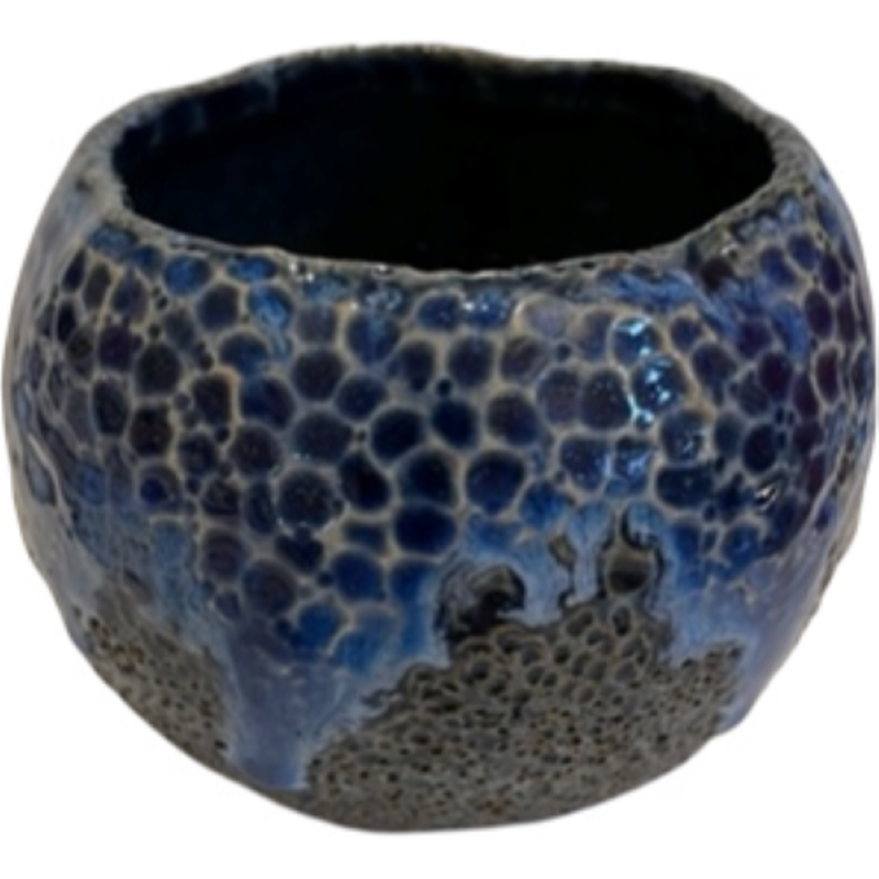 Continental Home Blue Textured Vase Medium