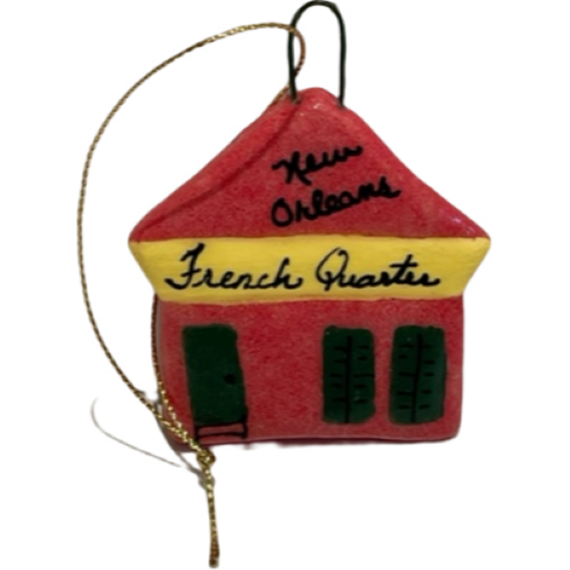 Crescent City Ornament French Qtr House Ornament