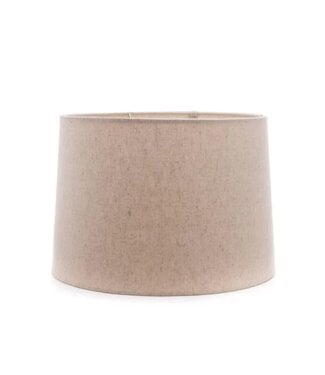 Simon Pearce Simon Pearce Linen Barrel Shade- Natural, 15"