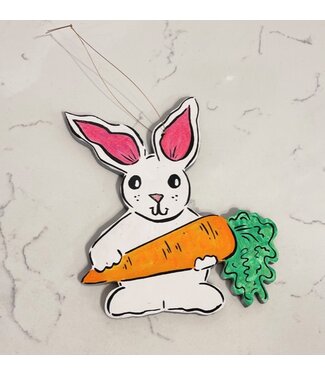 Cynthia Kolls Easter Bunny Cynthia Kolls Ornament