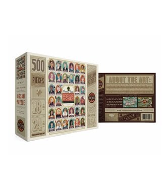 True South Puzzles Iconic Women of History Puzzle
