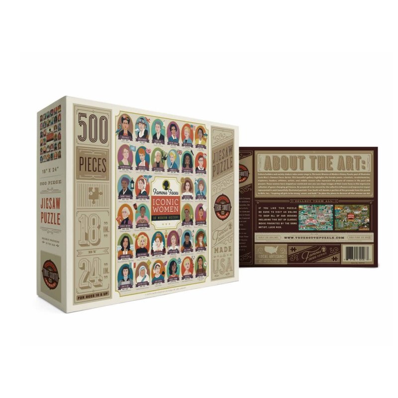 True South Puzzles Iconic Women of History Puzzle