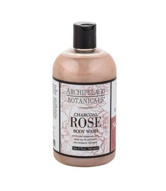 Archipelago Archipelago Charcoal Rose Body Wash 17oz